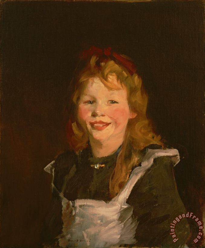 Dutch Girl painting - Robert Henri Dutch Girl Art Print