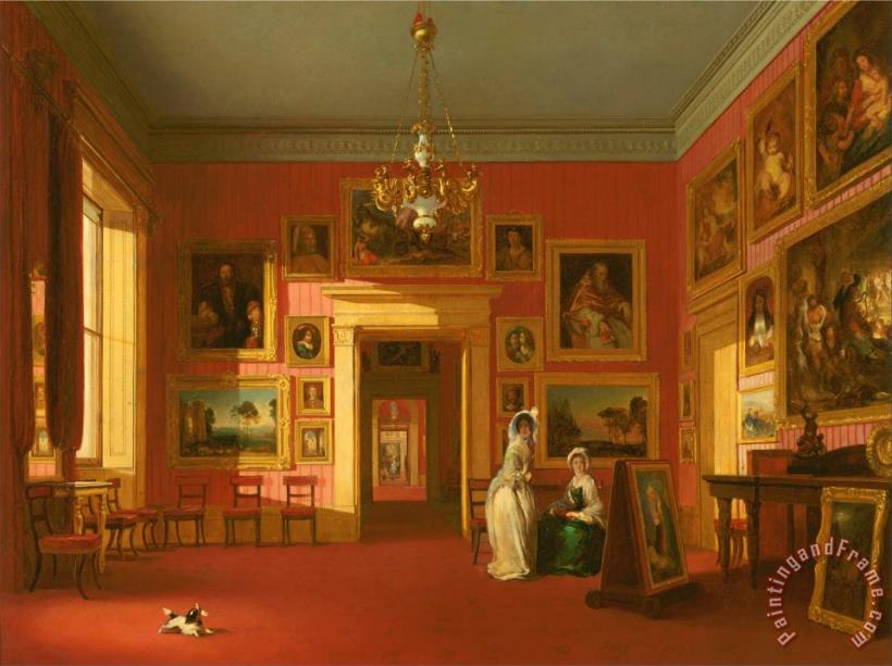 Robert Huskisson Lord Northwick's Picture Gallery at Thirlestaine House Art Painting