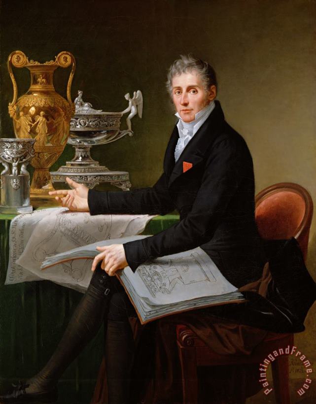 Robert Lefevre Jean-Baptiste-Claude Odiot Art Print