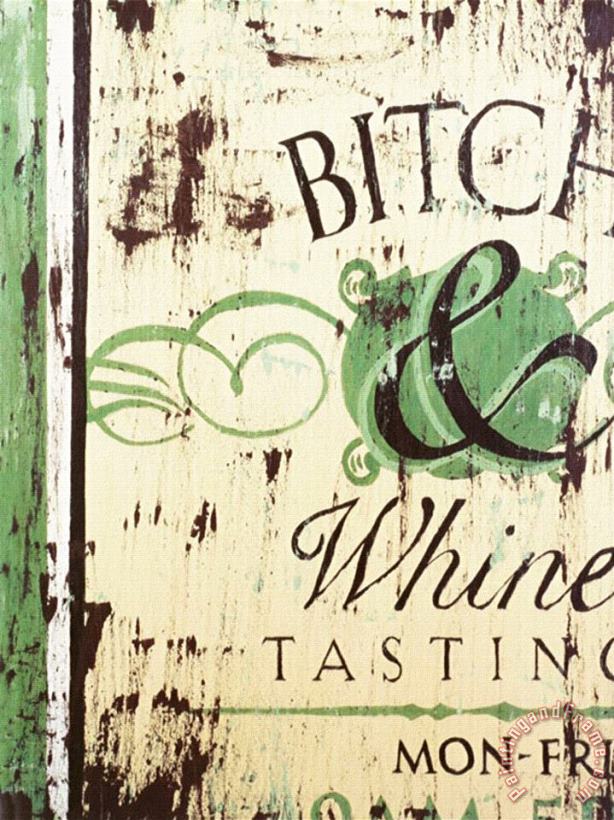 Bitch Whine painting - Rodney White Bitch Whine Art Print