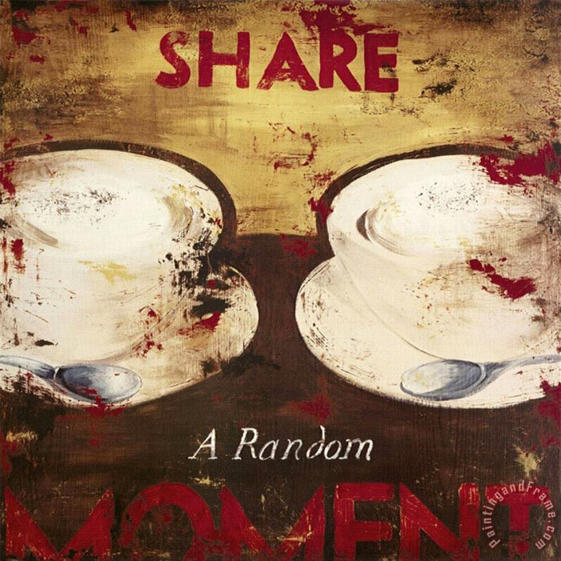 Share a Random Moment painting - Rodney White Share a Random Moment Art Print