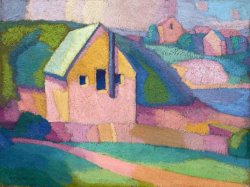 Roland Wakelin Syncromy in Orange Major