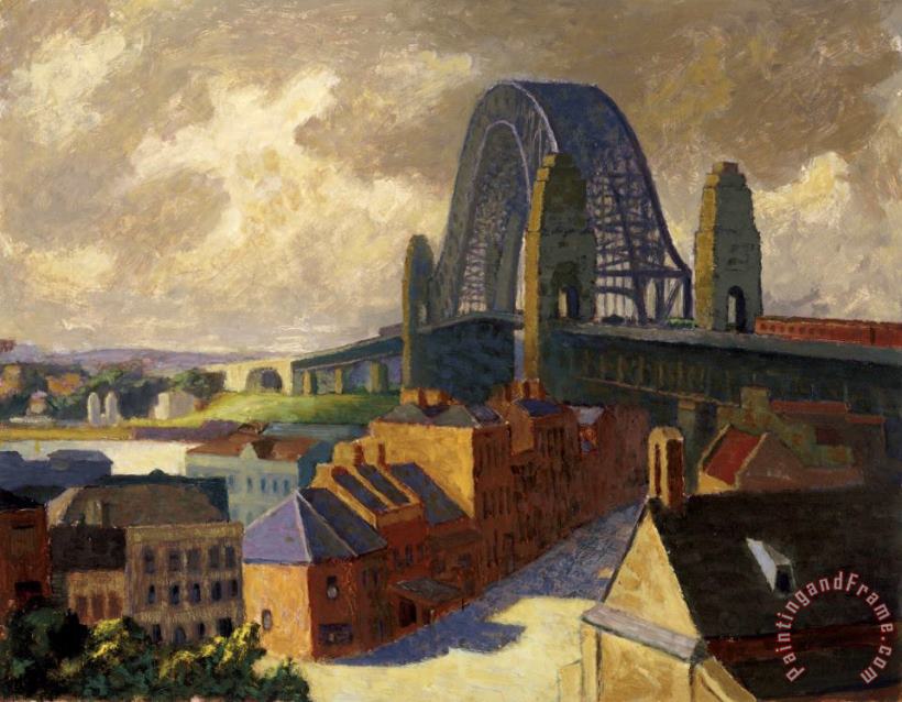 Roland Wakelin The Bridge Art Painting