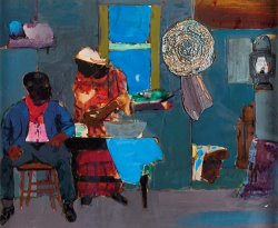 Romare Bearden Evening Meal, 1984