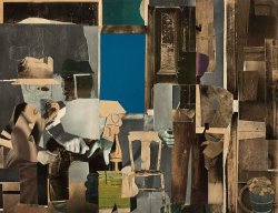Romare Bearden Gray Interior, 1969