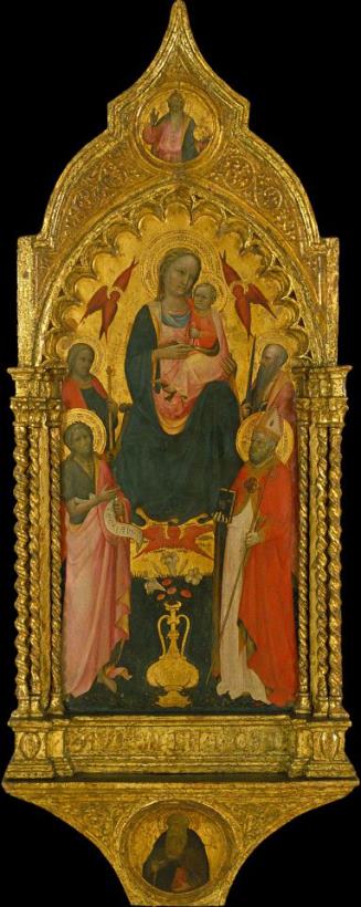 Rossello Di Jacopo Franchi Virgin And Saints Art Print