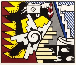 Roy Lichtenstein American Indian Theme Ii, 1980
