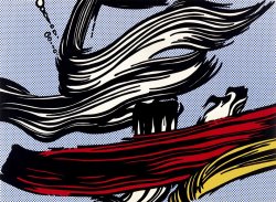 Roy Lichtenstein Brushstroke
