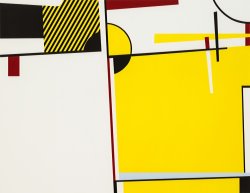 Roy Lichtenstein Bull #6,from Bull Profile Series, 1973