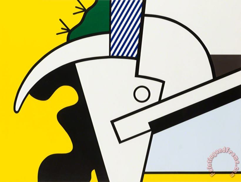 Roy Lichtenstein Bull Head Ii, 1973 Art Painting