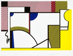 Roy Lichtenstein Bull IV, From Bull Profile Series