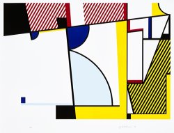 Roy Lichtenstein Bull V, From Bull Profile Series