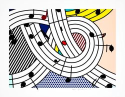 Roy Lichtenstein Composition II