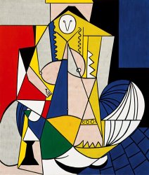 Roy Lichtenstein Femme Dalger Ausschnitt 1963