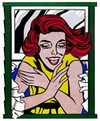 Roy Lichtenstein Girl in Window