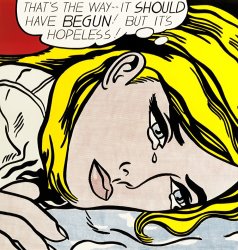 Roy Lichtenstein Hopeless