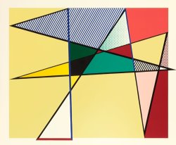 Roy Lichtenstein Imperfect #5, From Imperfect Series, 1988