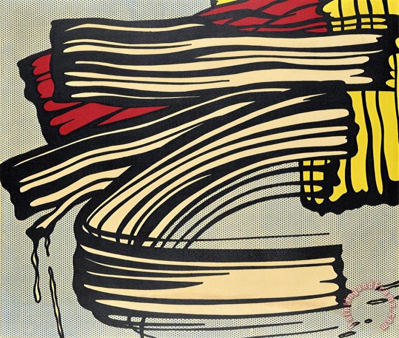 Roy Lichtenstein Little Big Painting Reproduction, 1968 Art Print
