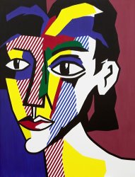 Roy Lichtenstein Portrait of a Woman, 1979