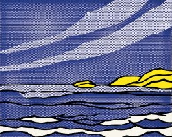 Roy Lichtenstein Sea Shore