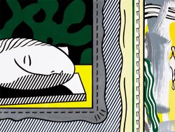 Roy Lichtenstein Sleeping Muse