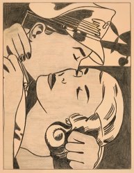 Roy Lichtenstein The Kiss, 1962