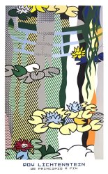 Roy Lichtenstein Water Lilies with Japanese Bridge