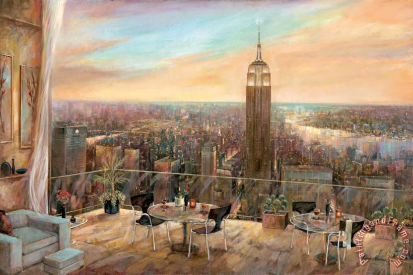 Ruane Manning A New York View Art Print