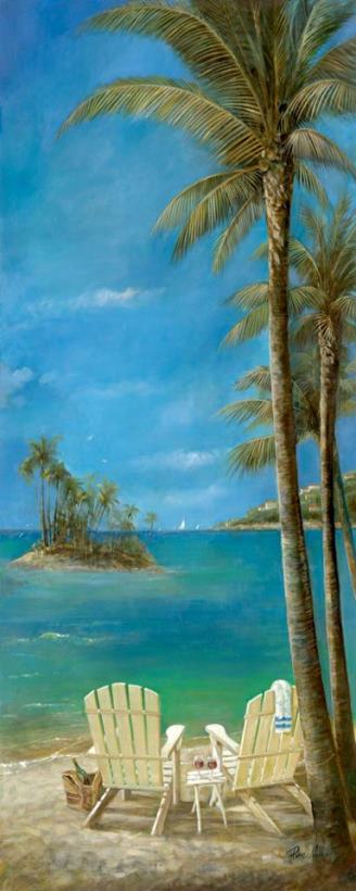 Ruane Manning Tropical Getaway Art Print