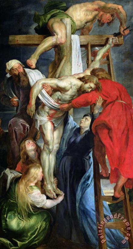 Rubens The Descent From The Cross Art Print