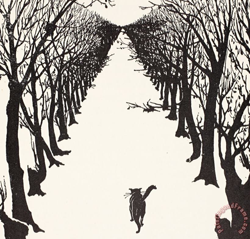 Rudyard Kipling The Cat That Walked By Himself Art Print