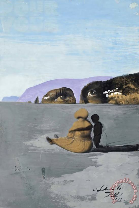 Salvador Dali Adolescence, 1941 Art Painting