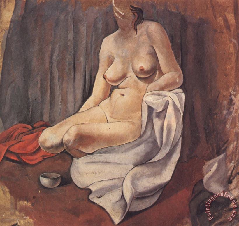 Female Nude 1 painting - Salvador Dali Female Nude 1 Art Print