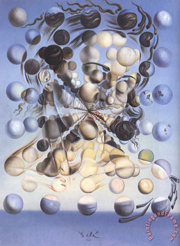 Galatea of The Spheres painting - Salvador Dali Galatea of The Spheres Art Print