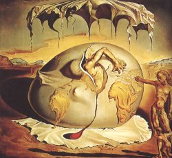 Salvador Dali Geopolitical Child Watching The Birth of The New Man 1943