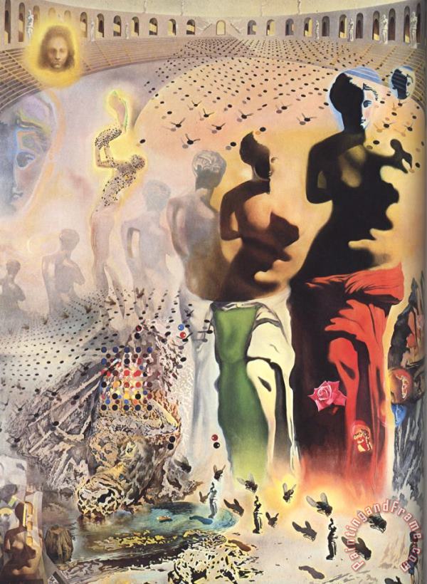 Hallucinogenic Toreador 1970 painting - Salvador Dali Hallucinogenic Toreador 1970 Art Print