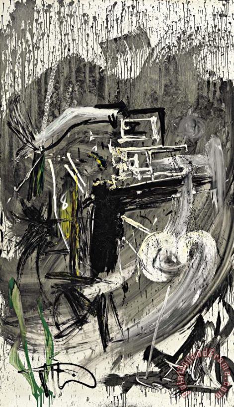 Impression De Bouguereau, Inspire Par Le Tableau Les Nymphes Et Le Satyre, 1960 painting - Salvador Dali Impression De Bouguereau, Inspire Par Le Tableau Les Nymphes Et Le Satyre, 1960 Art Print