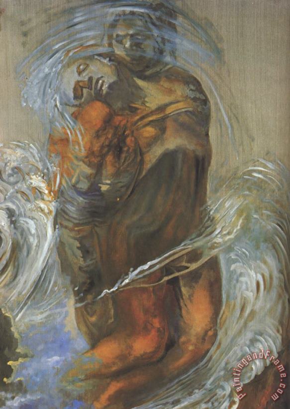 Pieta painting - Salvador Dali Pieta Art Print