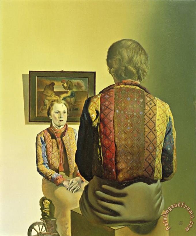 Salvador Dali Portrait of Gala Art Painting