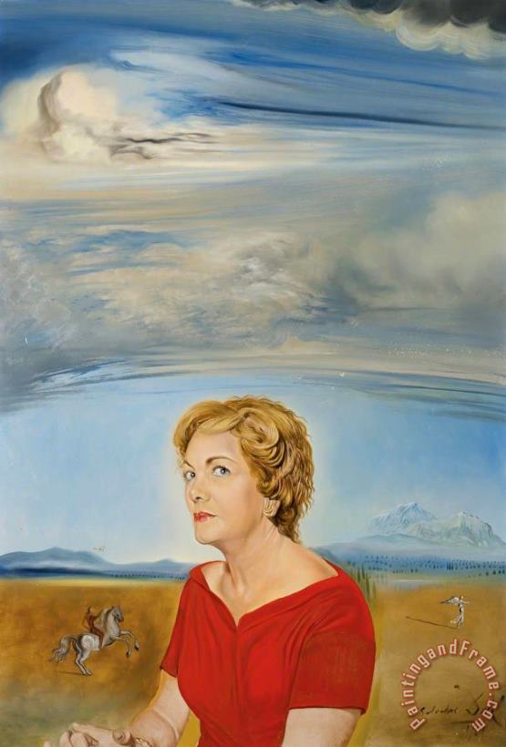 Portrait of Ruth Lachman, 1961 painting - Salvador Dali Portrait of Ruth Lachman, 1961 Art Print