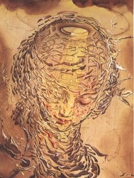 Salvador Dali Raphaelesque Head Exploding