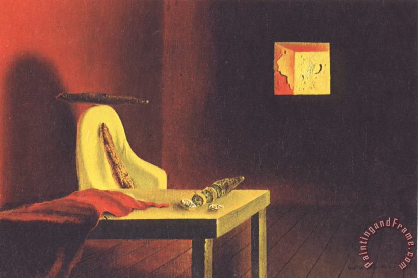 Salvador Dali The Invisible Man Art Painting