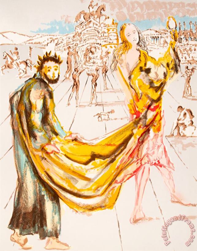 The Kingdom, 1979 painting - Salvador Dali The Kingdom, 1979 Art Print