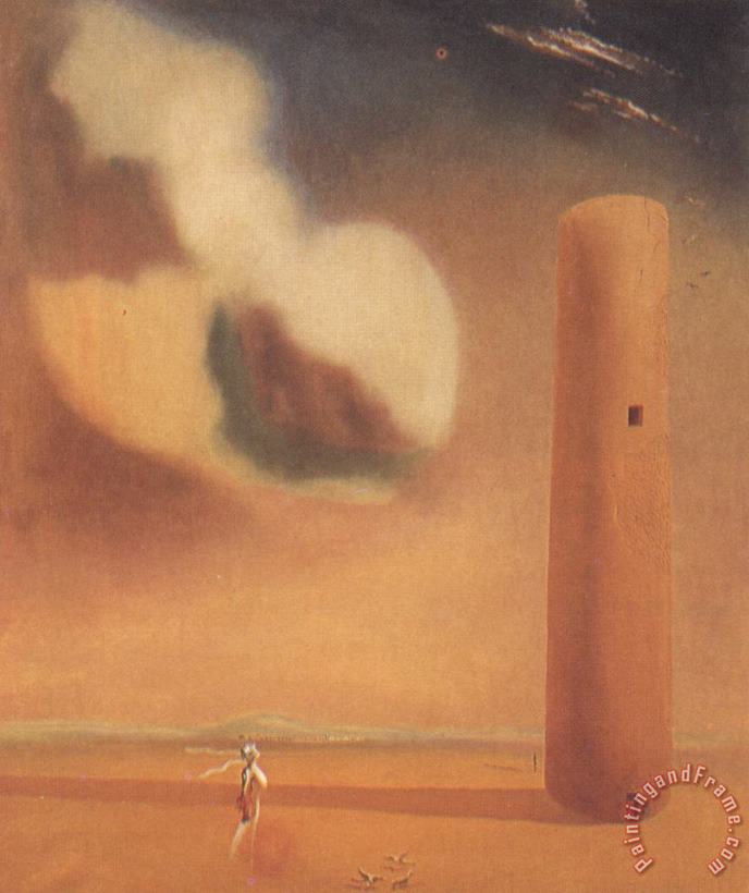 Salvador Dali The Sign of Anguish 1936 Art Painting