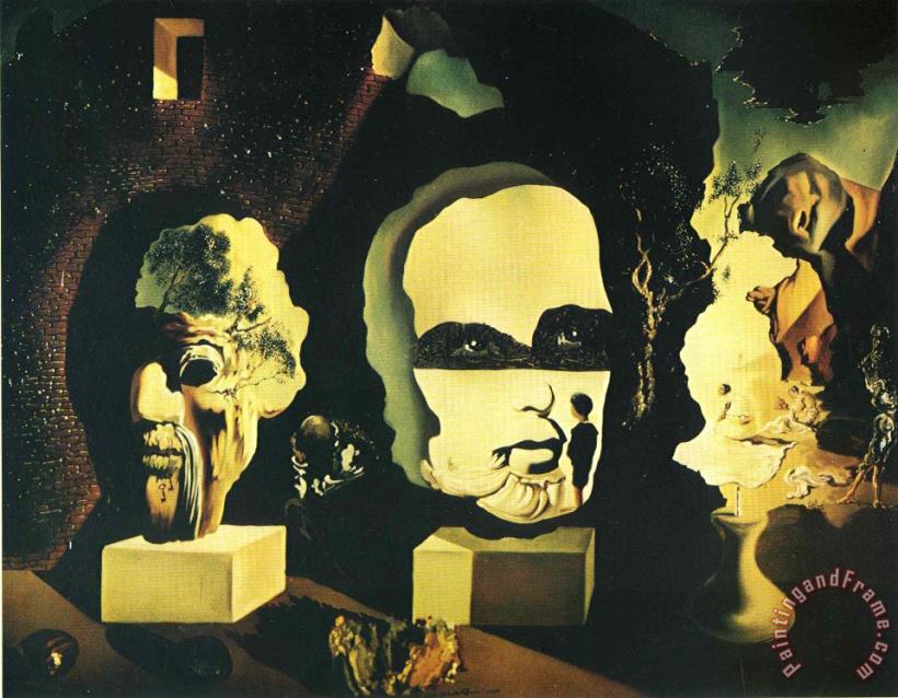 Salvador Dali The Three Ages Art Painting