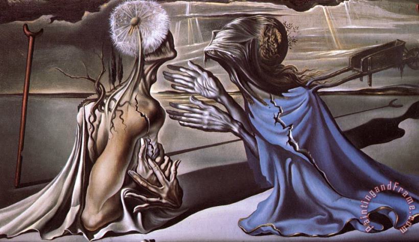 Tristan And Isolde painting - Salvador Dali Tristan And Isolde Art Print