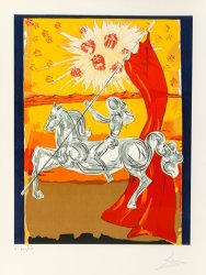 Salvador Dali Wilfred of Ivanhoe, From Ivanhoe, 1978