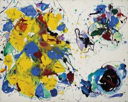 Sam Francis Erotic Arabesque, 1987