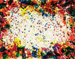 Sam Francis Five Coral Screen, 1972