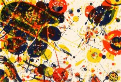 Sam Francis One Plate (from The Pasadena Box), 1964